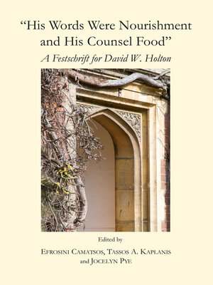cover image of "His Words Were Nourishment and His Counsel Food"